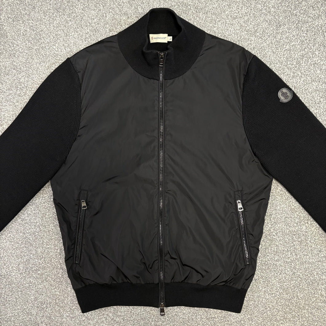 Moncler Tricot Cardigan Black Size Large