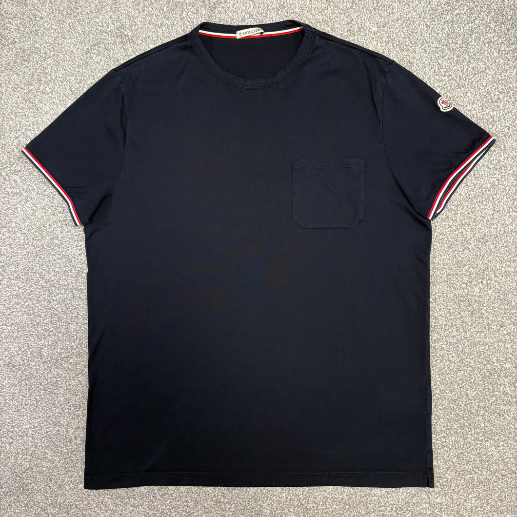 Moncler Pocket T-Shirt Navy Size XL