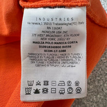 Load image into Gallery viewer, Moncler Polo Orange Size Medium
