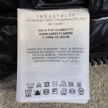 Load image into Gallery viewer, Moncler Maya Fur Black Size 2
