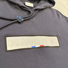 Load image into Gallery viewer, Moncler Department Hoodie Navy Size Large
