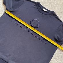 Load image into Gallery viewer, Moncler Embroidered Sweater Navy Size Medium
