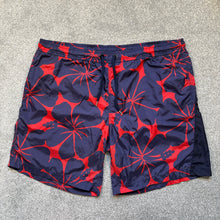 Load image into Gallery viewer, Moncler Swimshorts Navy &amp; Red Size XXL
