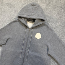 Load image into Gallery viewer, Moncler Zip-Up Hoodie Grey Size Medium
