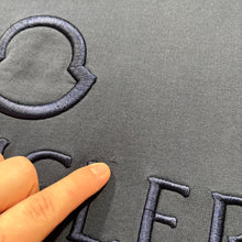 Load image into Gallery viewer, Moncler Embroidered Sweater Navy Size Medium
