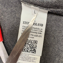 Load image into Gallery viewer, Stone Island Wool Zip-Up Grey Size Large

