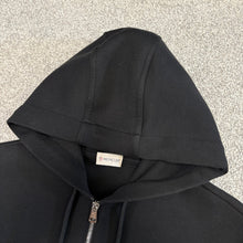 Load image into Gallery viewer, Moncler Zip-Up Hoodie Black Size Medium
