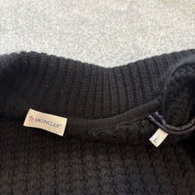 Load image into Gallery viewer, Women’s Moncler Tricot Black &amp; Navy Size Large

