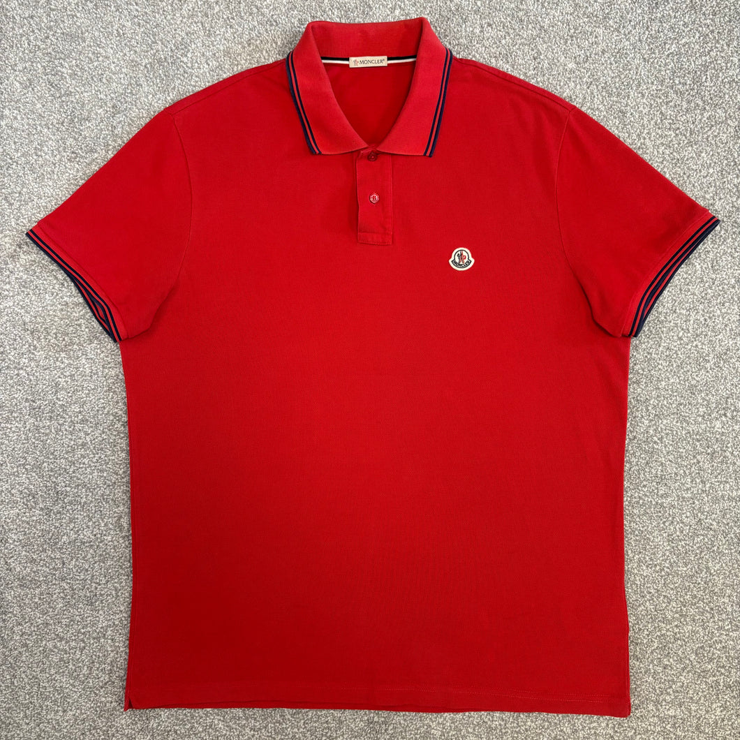 Moncler Polo Red Size XL