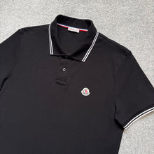 Load image into Gallery viewer, Moncler Polo Black Size Medium
