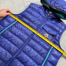 Load image into Gallery viewer, Moncler Ragot Gilet Blue Size 3
