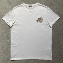 Load image into Gallery viewer, Moncler Double Logo T-Shirt White Size Medium
