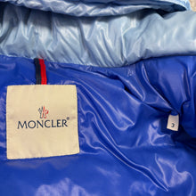 Load image into Gallery viewer, Moncler Maya Baby Blue Size 3
