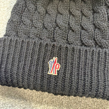 Load image into Gallery viewer, Women’s Moncler Grenoble Pom-Pom Beanie Black SzUNI
