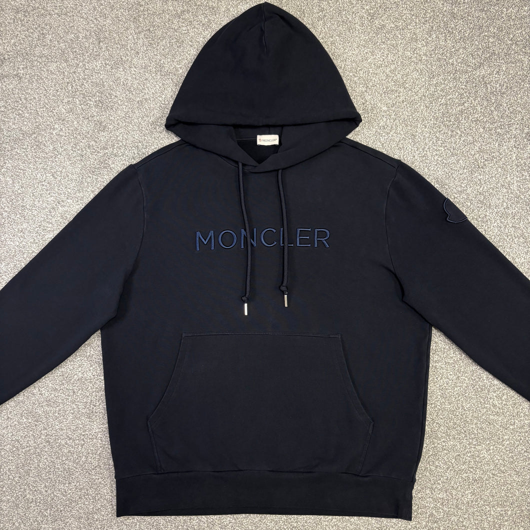 Moncler Hoodie Navy Size XXL