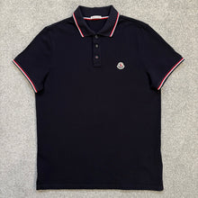 Load image into Gallery viewer, Moncler Polo Navy Size Medium
