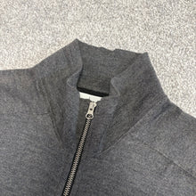 Load image into Gallery viewer, Stone Island Wool Zip-Up Grey Size Large
