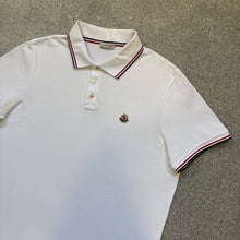 Load image into Gallery viewer, Moncler Polo White Size Large
