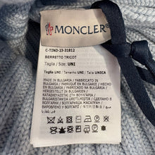 Load image into Gallery viewer, Women’s Moncler Pom-Pom Beanie Baby Blue SzUNI

