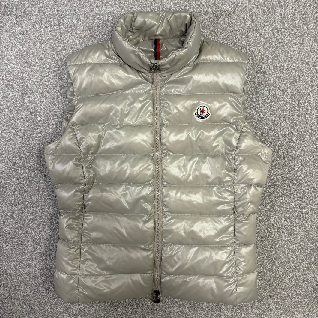Women’s Moncler Ghany Gilet Grey Size 0