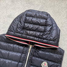 Load image into Gallery viewer, Moncler Cyriaque Gilet Navy Size 4
