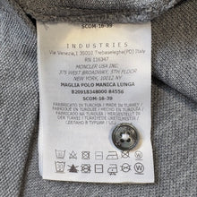 Load image into Gallery viewer, Moncler Polo Long Sleeve Grey Size XL
