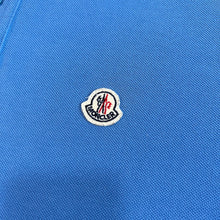 Load image into Gallery viewer, Moncler Polo Light Blue Size XXL
