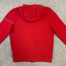 Load image into Gallery viewer, Moncler Zip-Up Hoodie Red Size Medium
