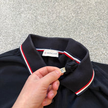 Load image into Gallery viewer, Moncler Polo Long Sleeve Navy Size XL
