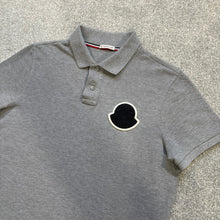 Load image into Gallery viewer, Moncler Polo Grey Size Small
