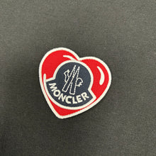 Load image into Gallery viewer, Moncler Heart Logo T-Shirt Black Size Medium
