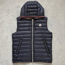Load image into Gallery viewer, Moncler Cyriaque Gilet Navy Size 4
