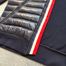 Load image into Gallery viewer, Moncler Zip-Up Cardigan Navy Size Medium
