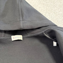 Load image into Gallery viewer, Moncler Zip-Up Hoodie Black Size Medium
