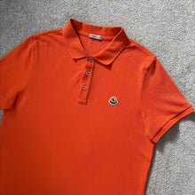 Load image into Gallery viewer, Moncler Polo Orange Size Medium
