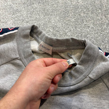 Load image into Gallery viewer, Moncler Tape Logo Sweatshirt Grey Size XL
