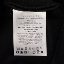 Load image into Gallery viewer, Moncler Half Zip Pullover Black Size XL
