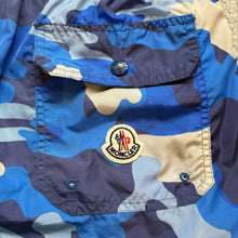 Load image into Gallery viewer, Moncler Swimshorts Camo Blue Size Medium

