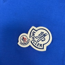 Load image into Gallery viewer, Moncler Double Logo T-Shirt Blue Size Medium
