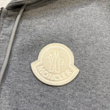 Load image into Gallery viewer, Moncler Zip-Up Hoodie Grey Size Medium
