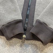 Load image into Gallery viewer, Moncler Fleece Lined Zip-Up Grey Size Large
