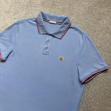Load image into Gallery viewer, Moncler Polo Light Blue Size Large
