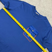 Load image into Gallery viewer, Moncler Pocket T-Shirt Blue Size Small
