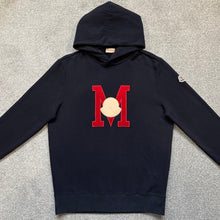 Load image into Gallery viewer, Moncler Hoodie Navy Size Medium

