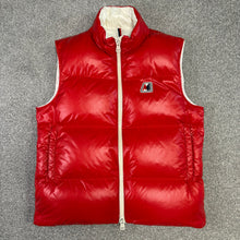Load image into Gallery viewer, Moncler Monginevro Gilet Red Size 3
