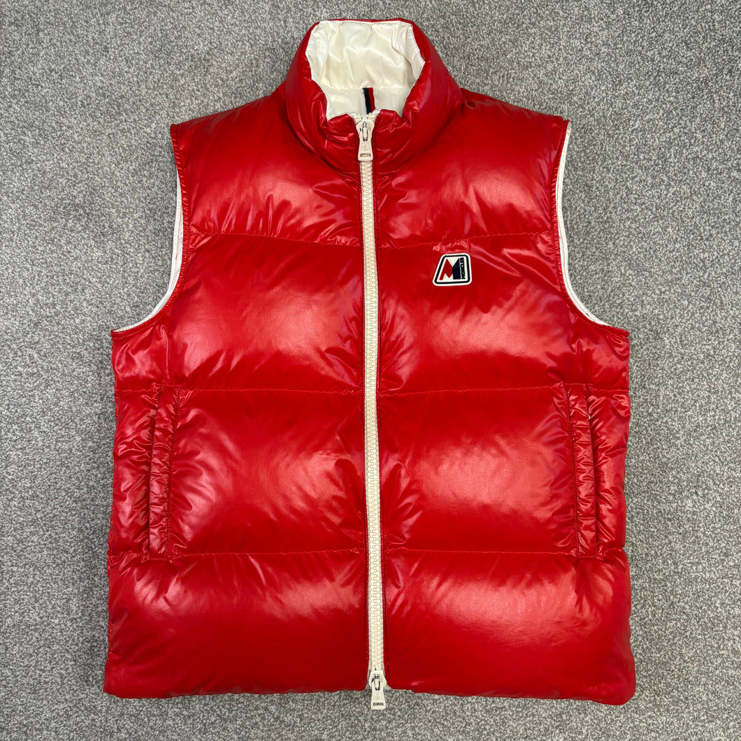 Moncler Monginevro Gilet Red Size 3