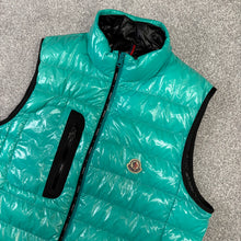 Load image into Gallery viewer, Moncler Usedom Gilet Turquoise Size 4
