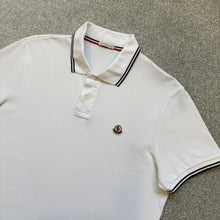 Load image into Gallery viewer, Moncler Polo White Size Medium
