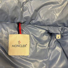 Load image into Gallery viewer, Moncler Cuvellier Baby Blue Size 4
