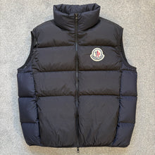 Load image into Gallery viewer, Moncler Almaz Gilet Black &amp; Navy Size 2
